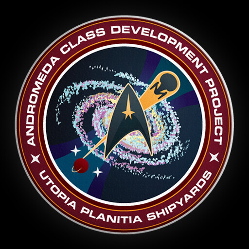 The "mission patch" for this ship, created in Adobe Illustrator