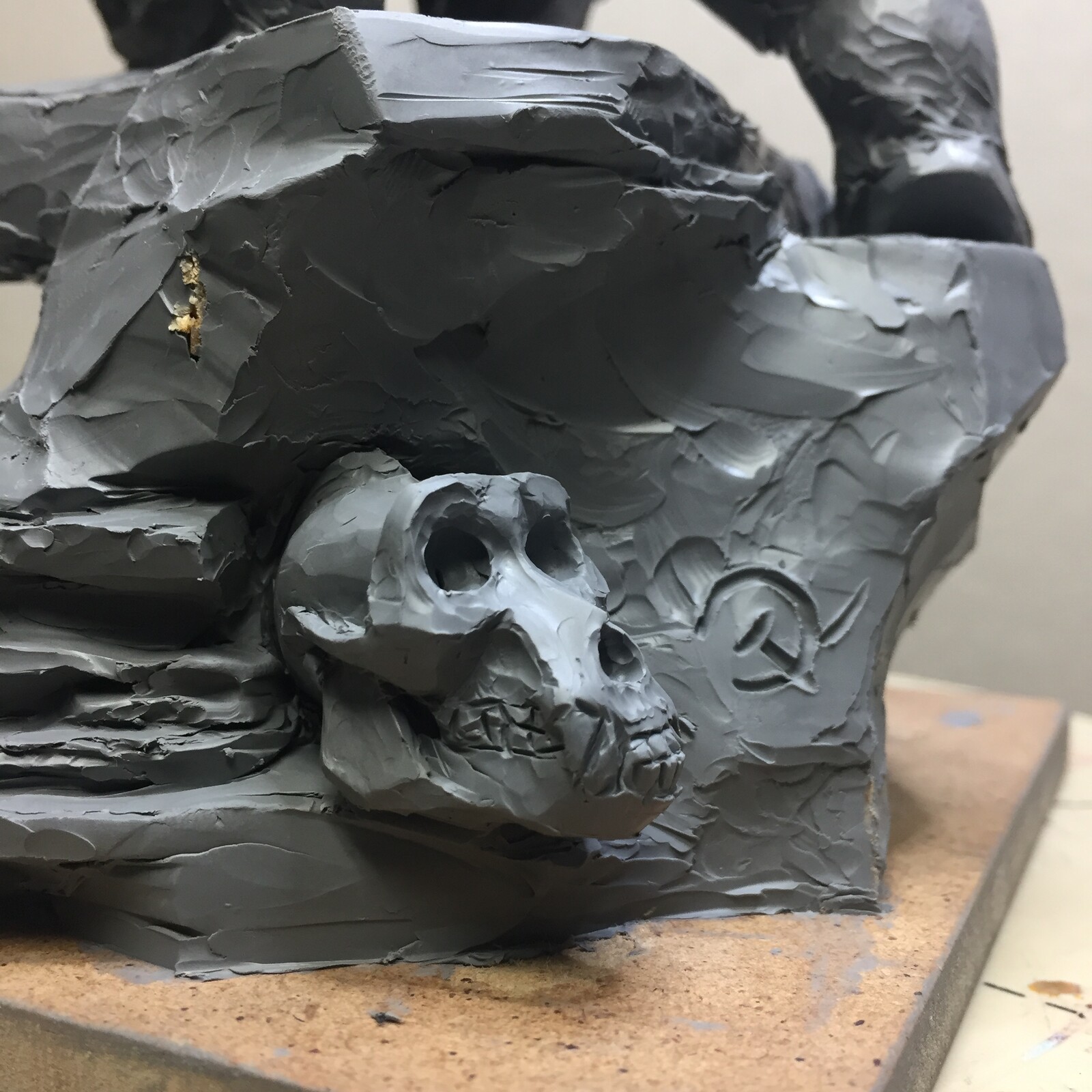 Gorilla plasticine quick sketch