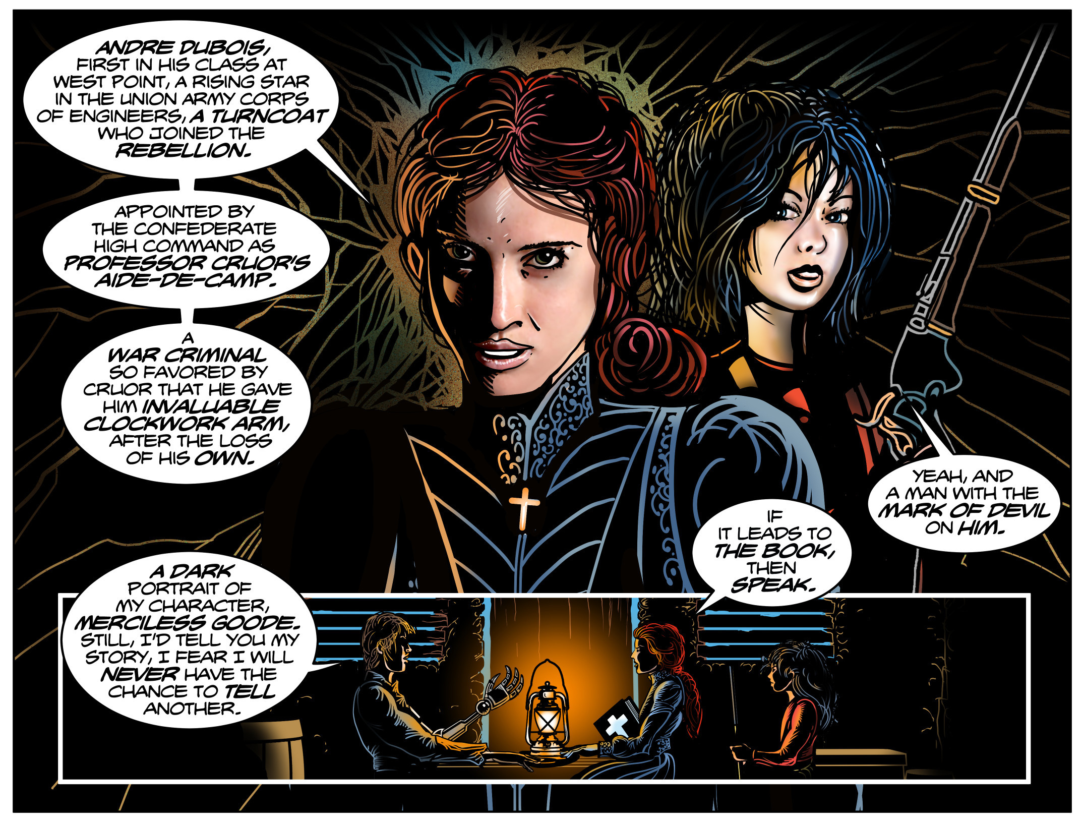 Free daily installment of “Mercy is Just My Name”
Free Complete Static Comic version available at:
https://www.artstation.com/artwork/OyXdvw
Free Motion Comic version also available : 
https://jongerung.artstation.com/pages/motion