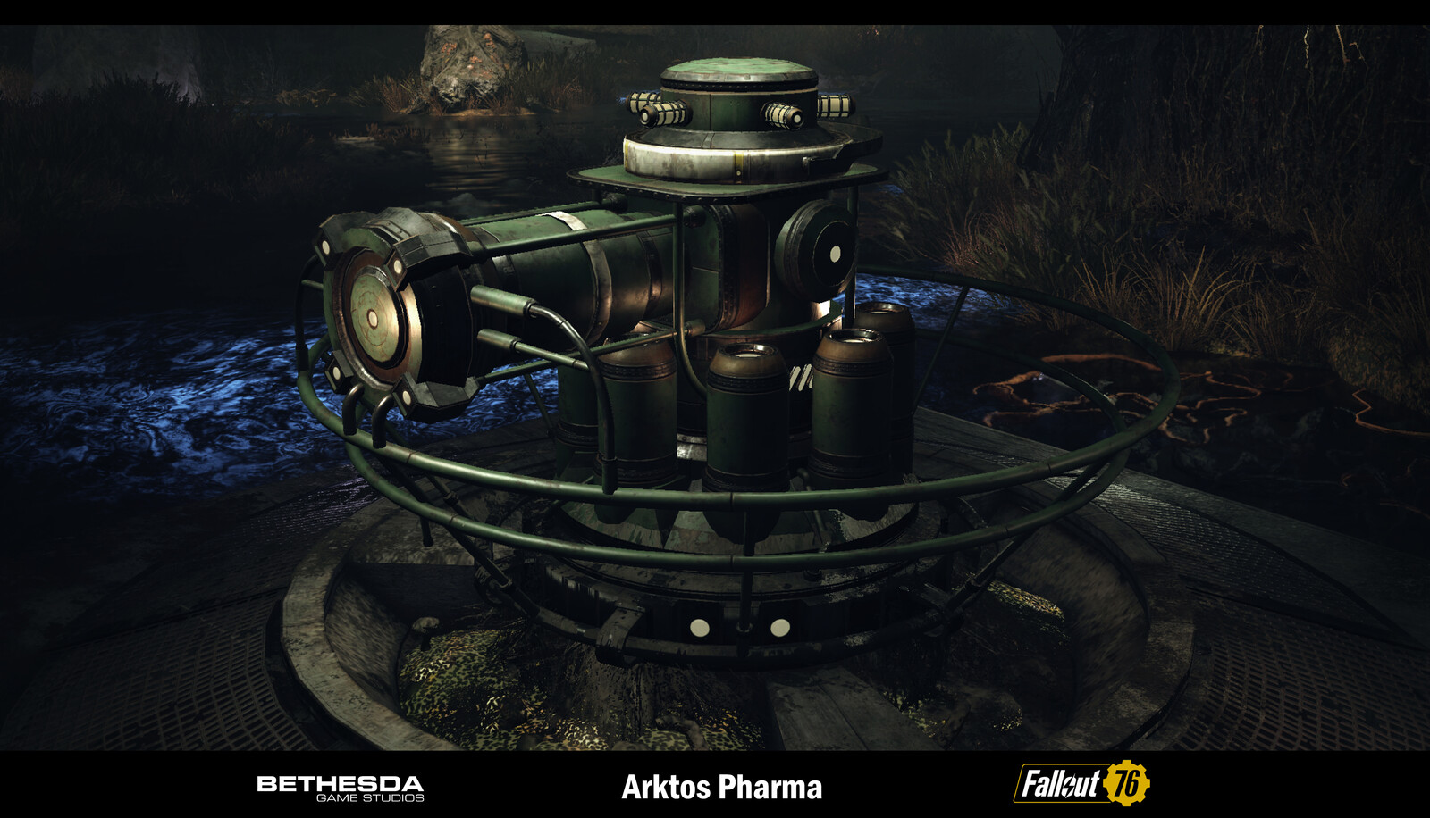 Arktos ( Feeder Trough ).
Produced using Max, ZBrush, and Substance Painter.