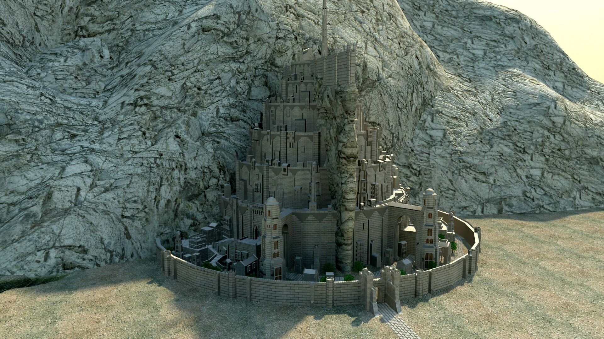 Minas Tirith - Oficina dos Baixinhos