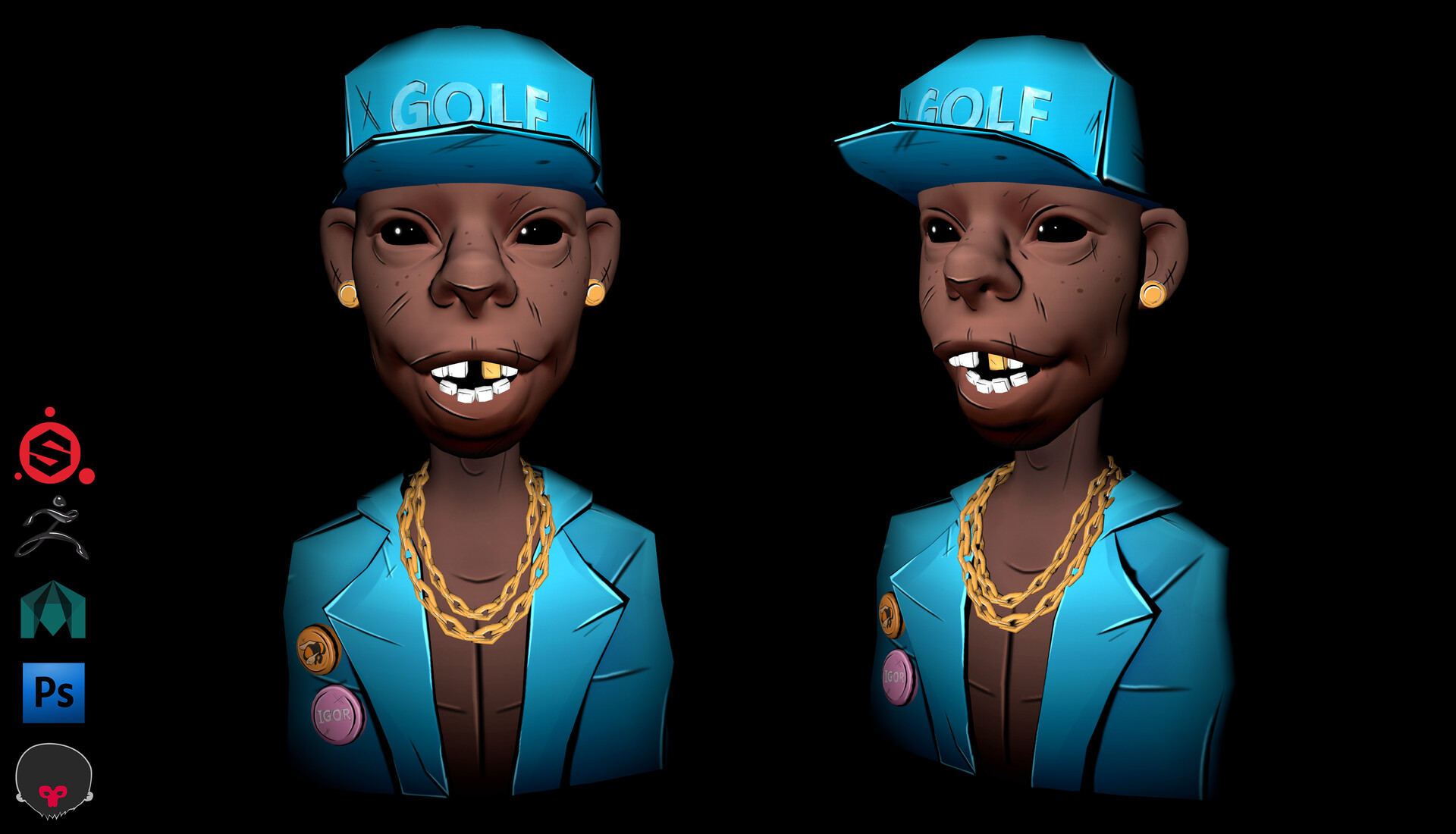 Tyler, The Creator イラスト Tyler the Creator [Adobe Illustrator] : r/tylerthecreator