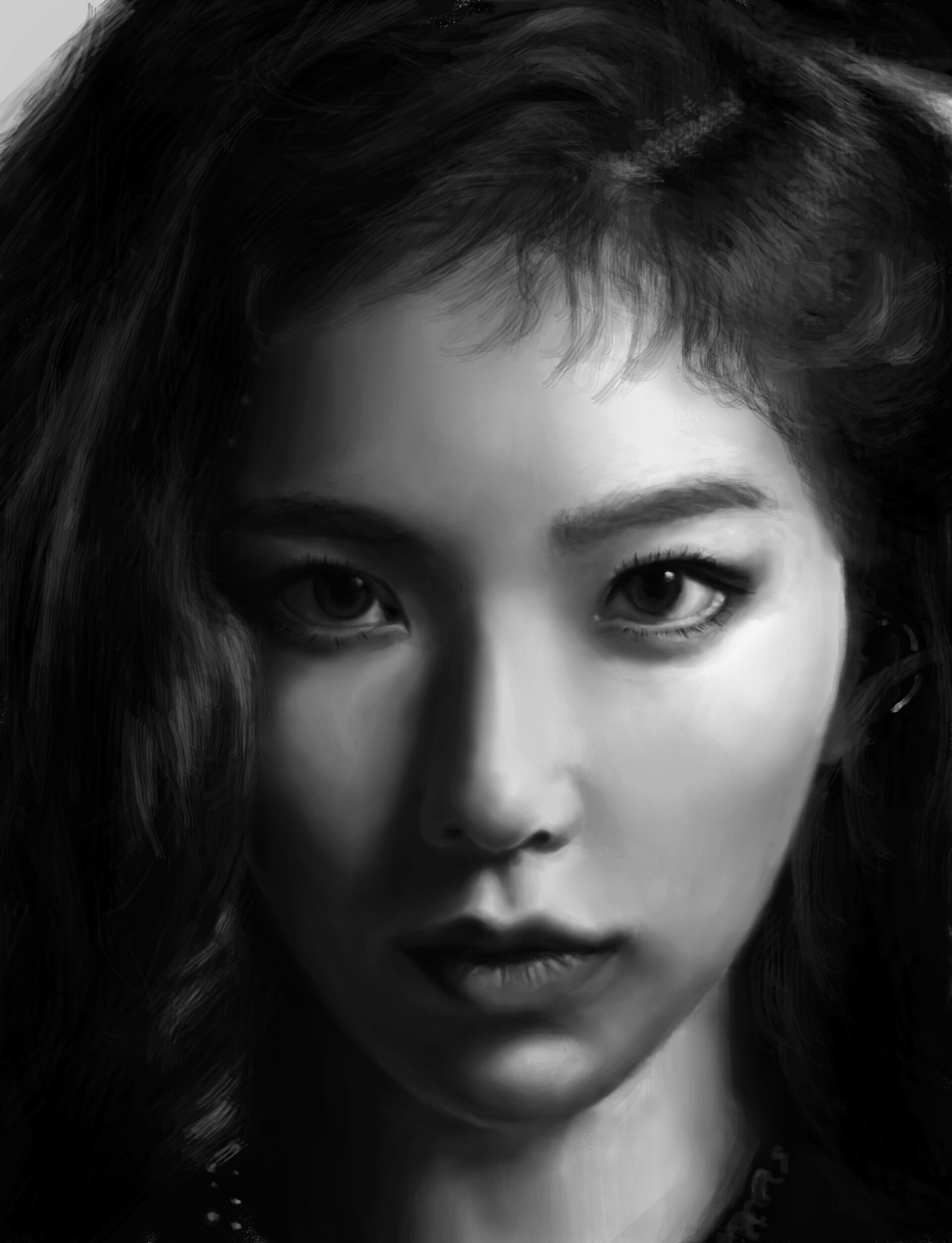 ArtStation - Kim Taeyeon Portrait