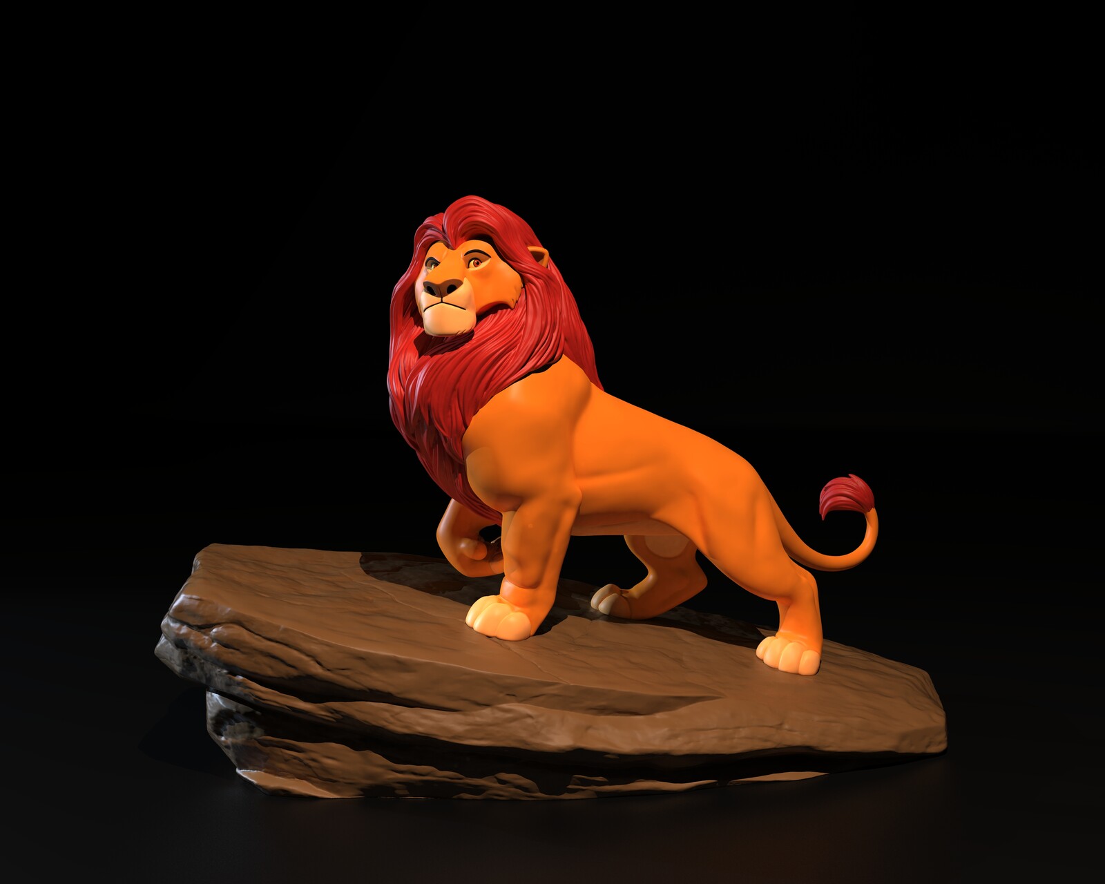mufasa statue