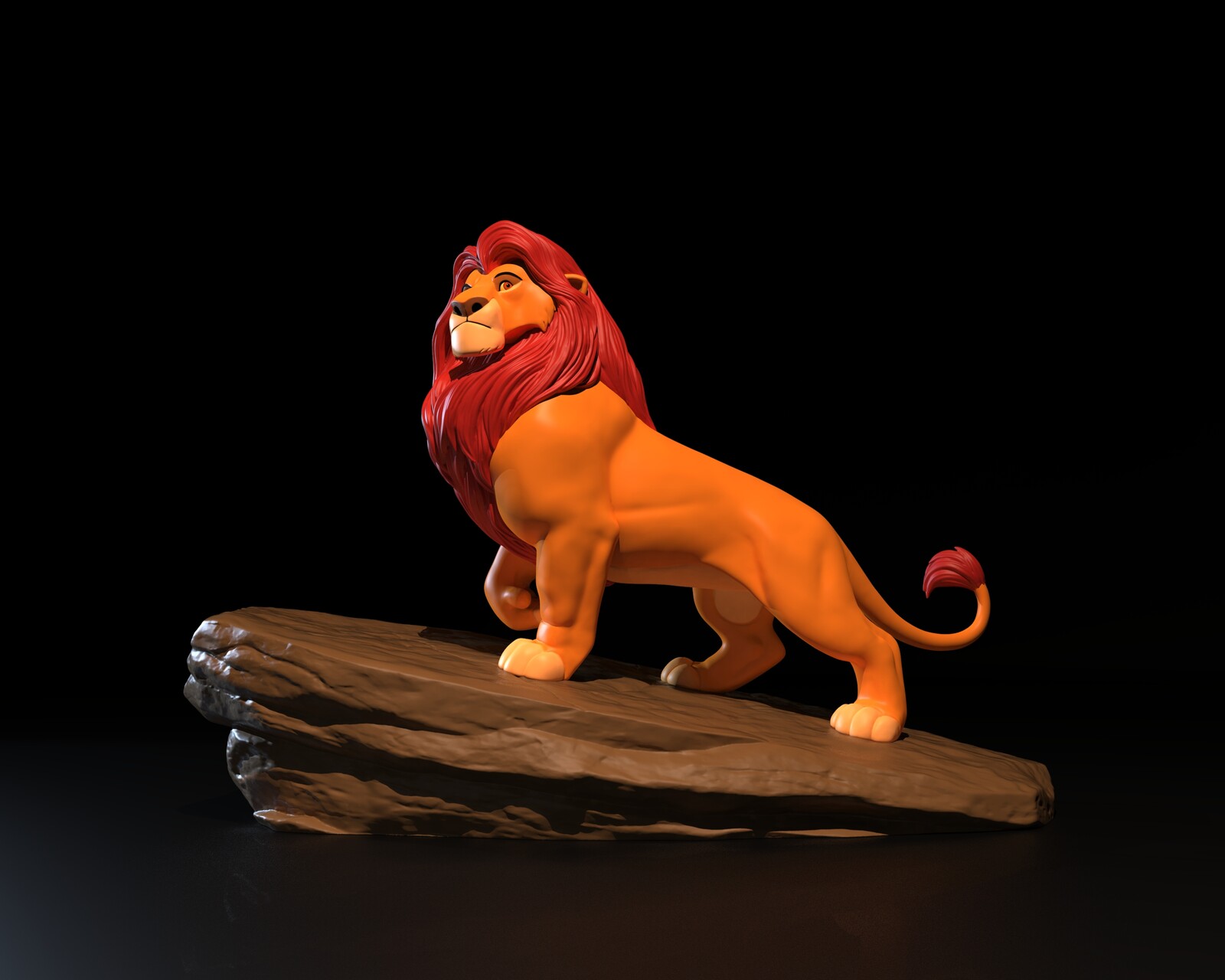 mufasa statue