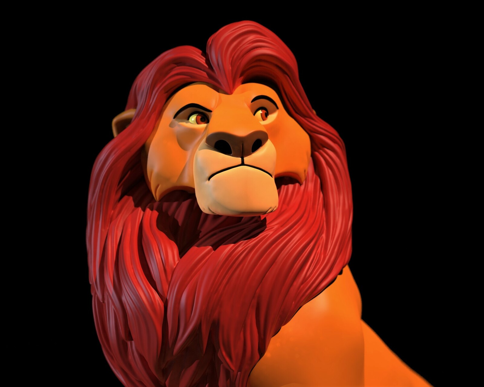 mufasa statue