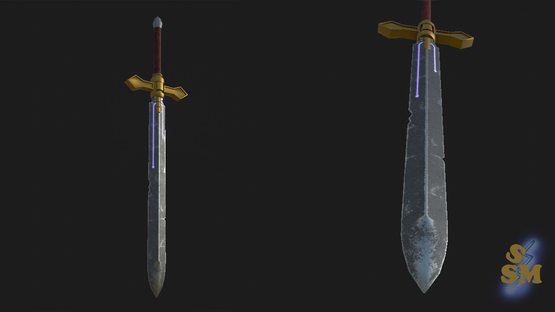 Artstation Dark Angels Power Sword Fan Art Sean Murray