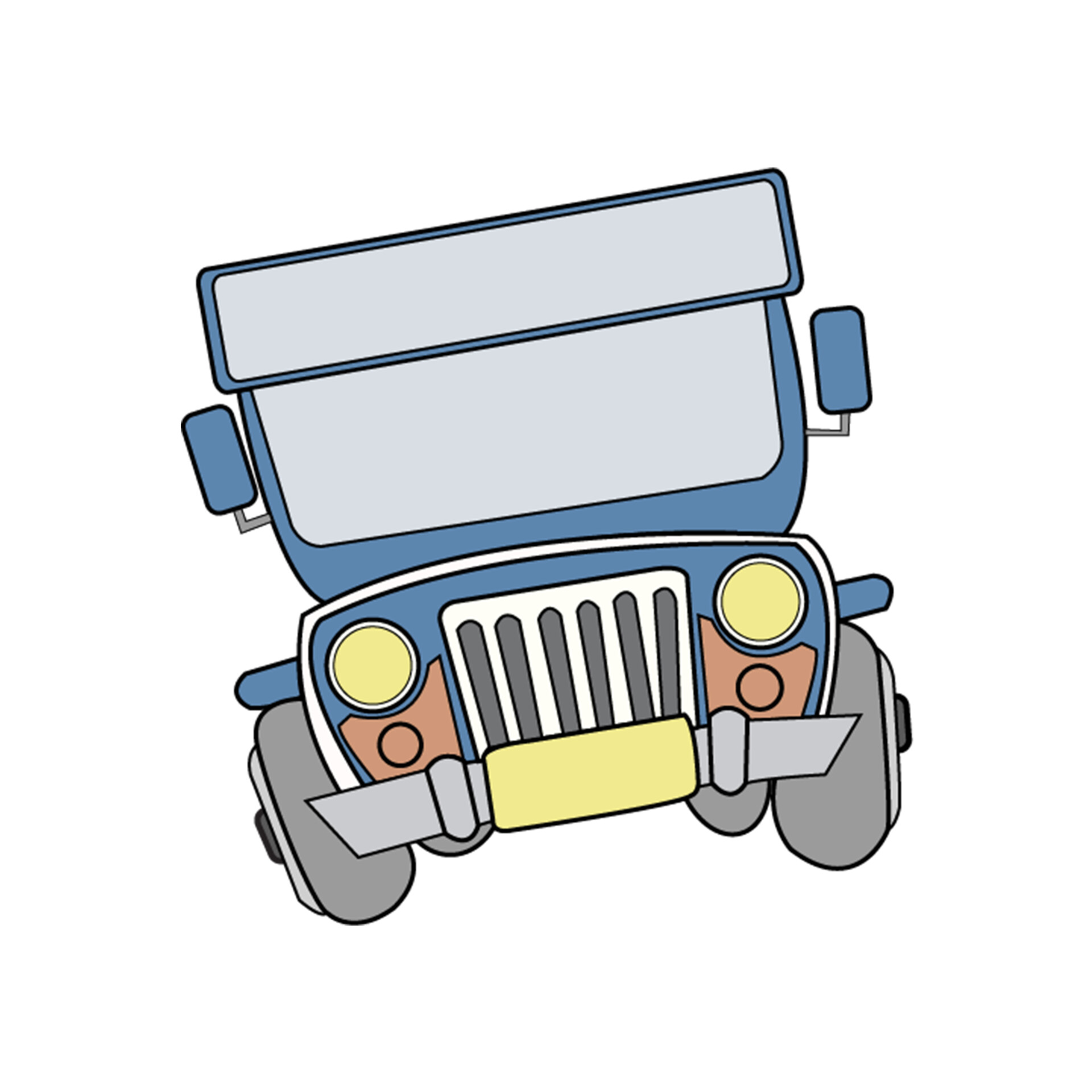 Pinoy Jeepney Cartoon