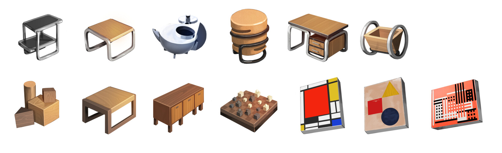 Craftable Bauhaus products 