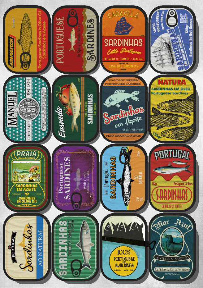 ArtStation - Retro Sardine Cans