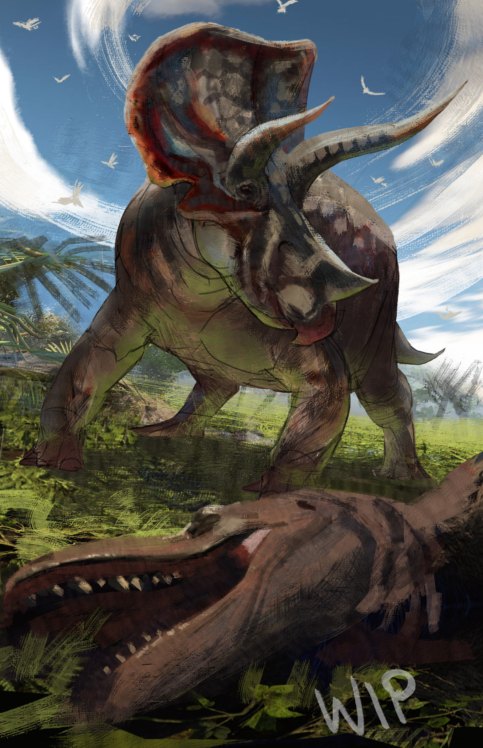 RJ Palmer - BotM Triceratops horridus Adult