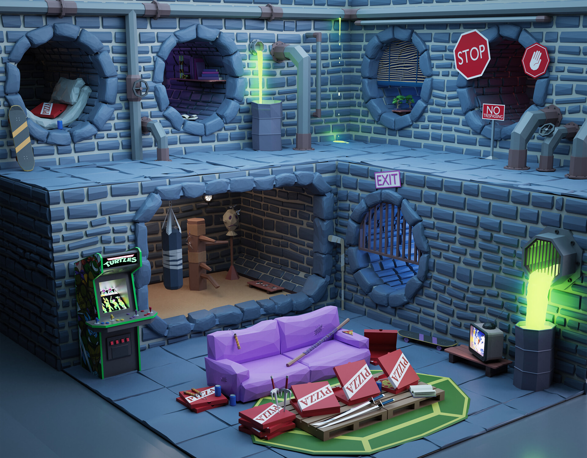 tmnt lair
