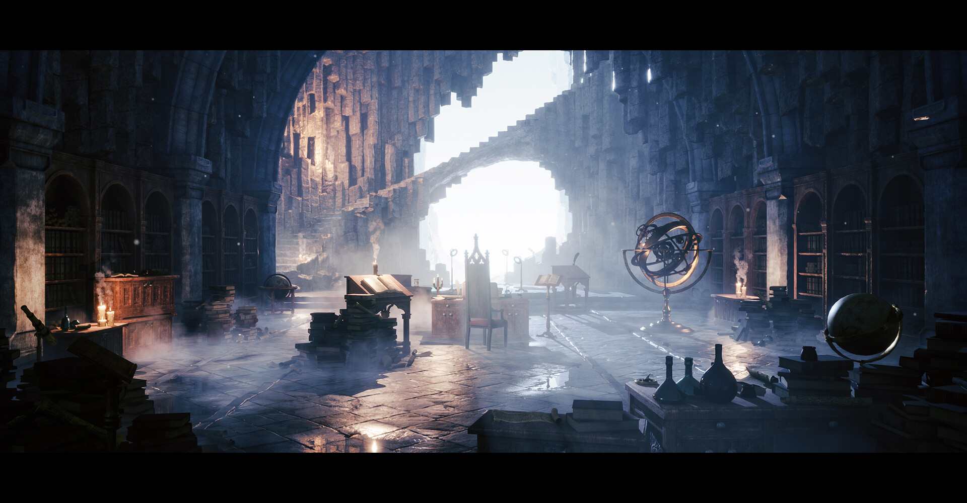 ArtStation - Merlin's cave