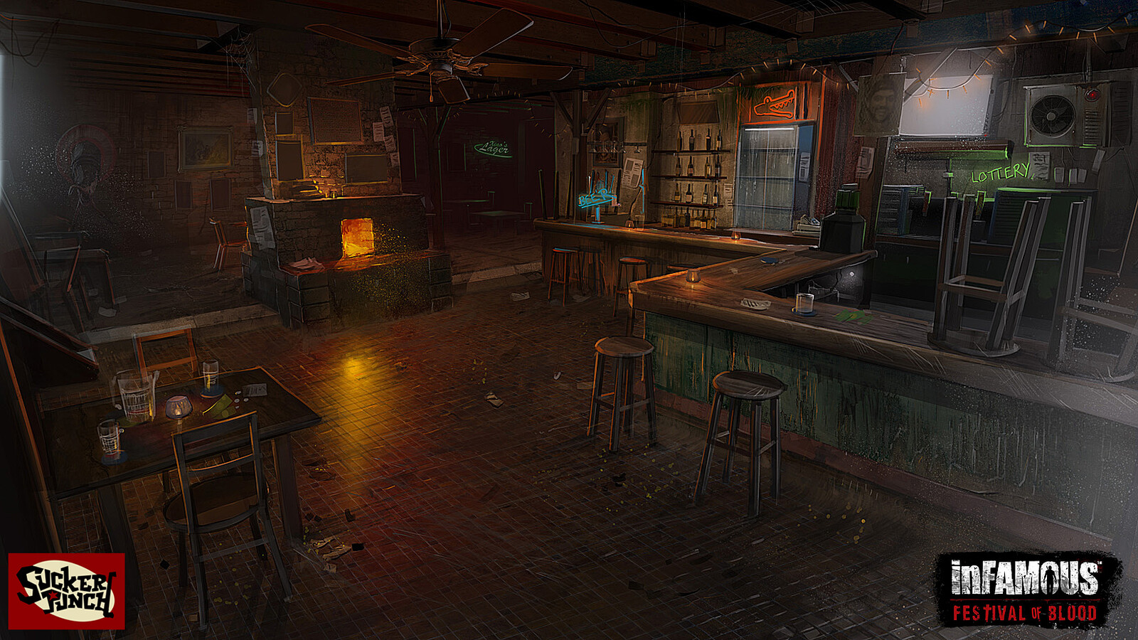 Cinematic concept for bar that Zeke told the Blood Mary story in