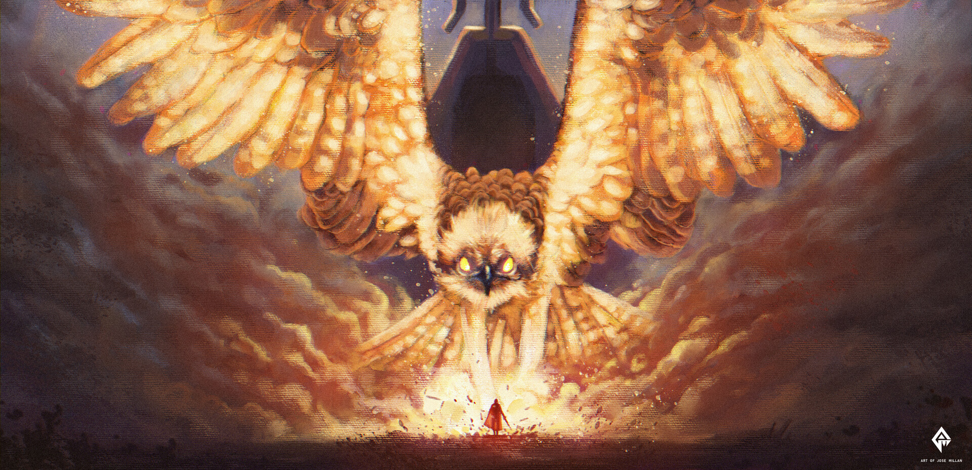 Artstation Encounter With The Phoenix Jose Millan encounter with the phoenix jose millan