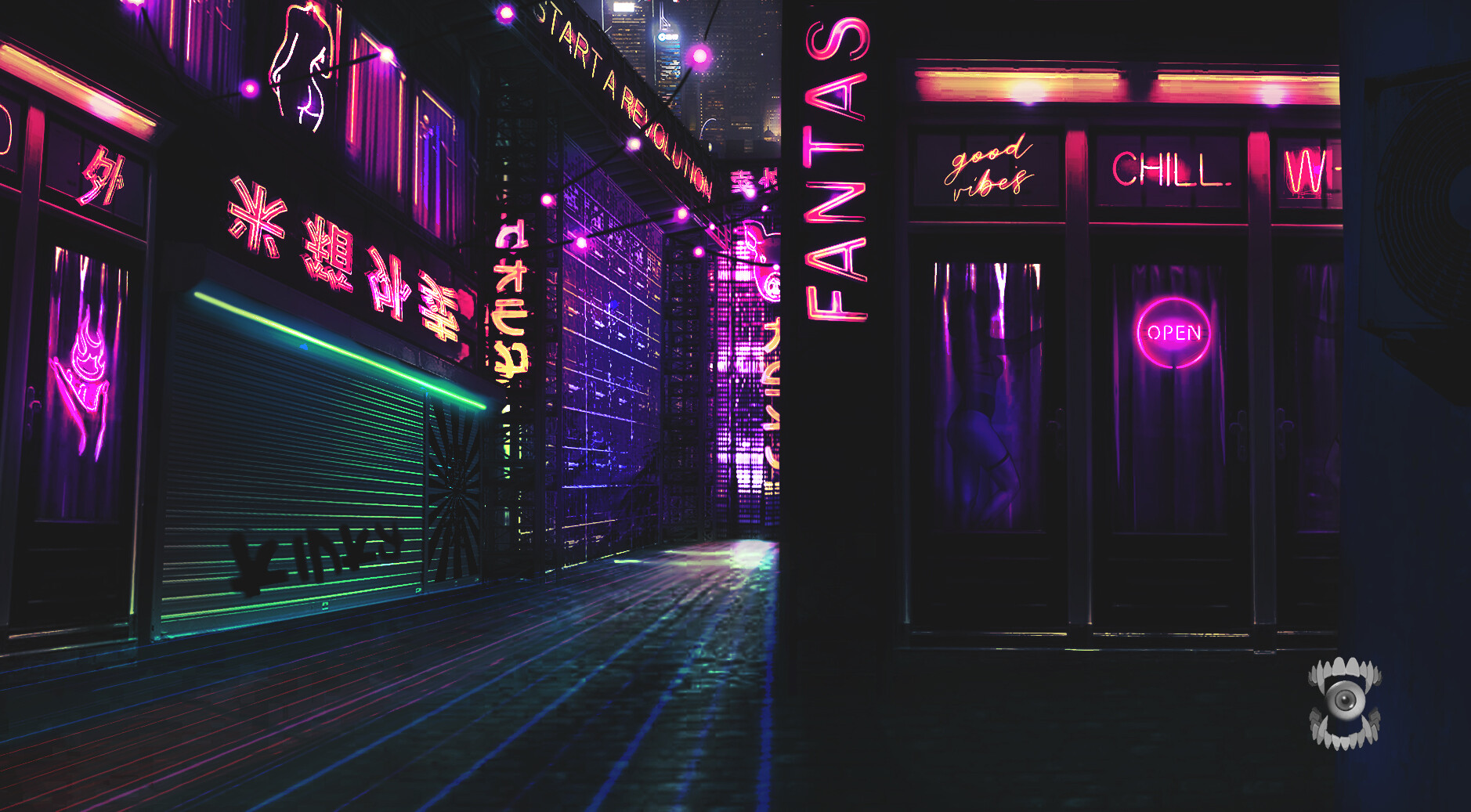 ArtStation Black light district