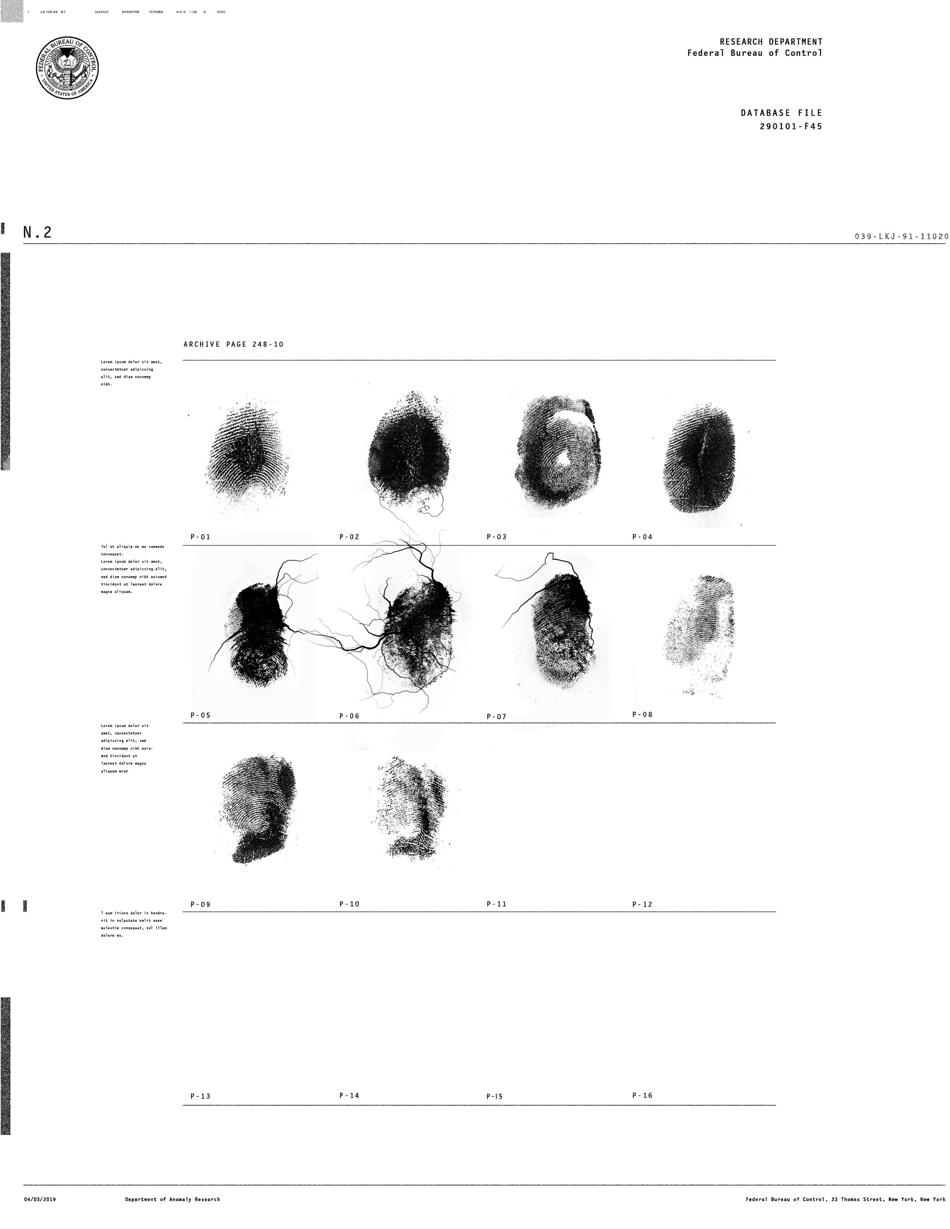 control document designs toros kose