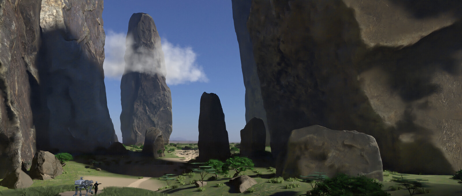 Menhir canyon