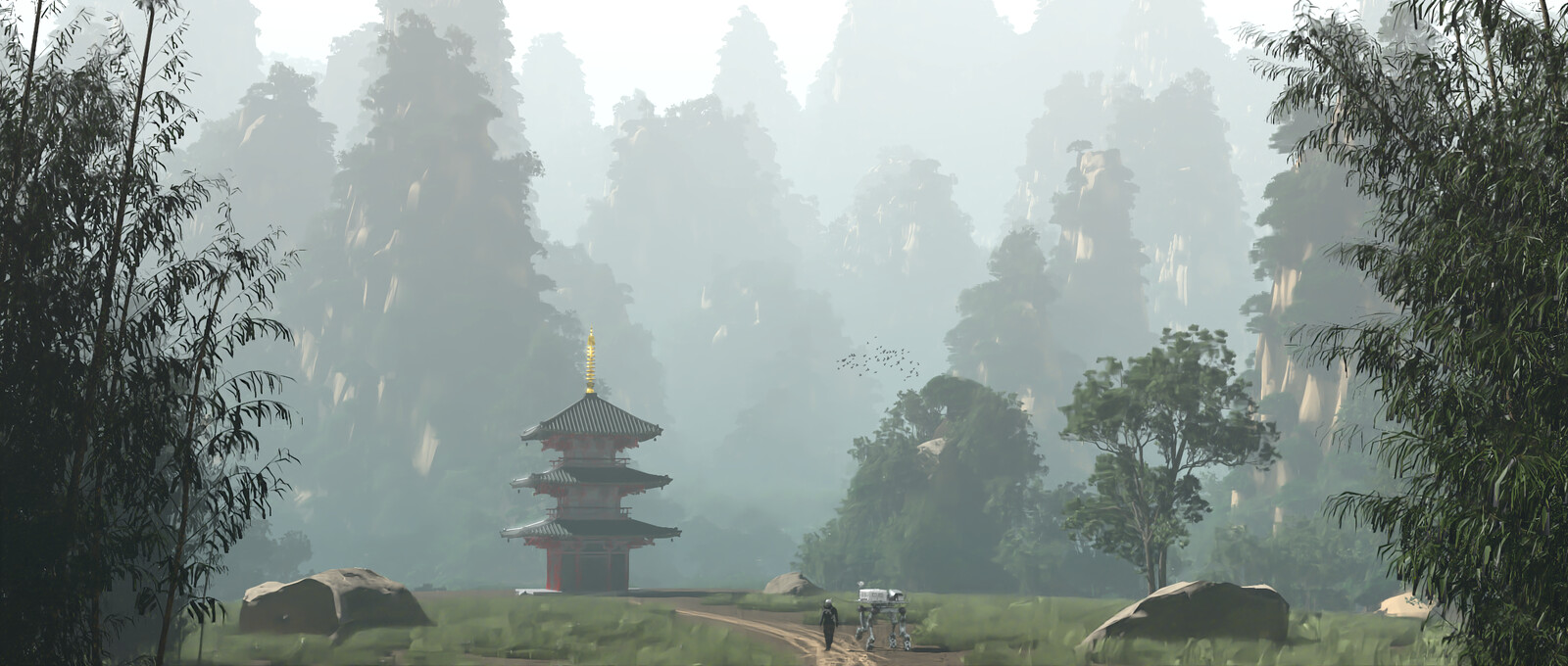 The old pagoda