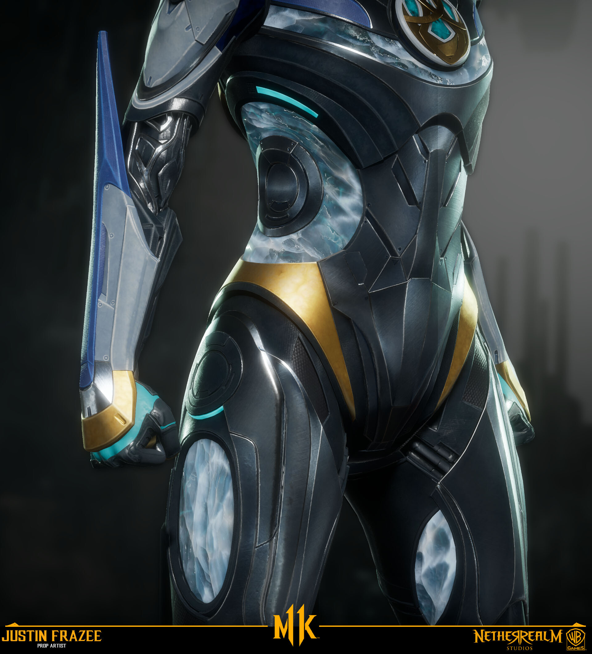 Justin Frazee Mortal Kombat 11 Frost Props and Materials