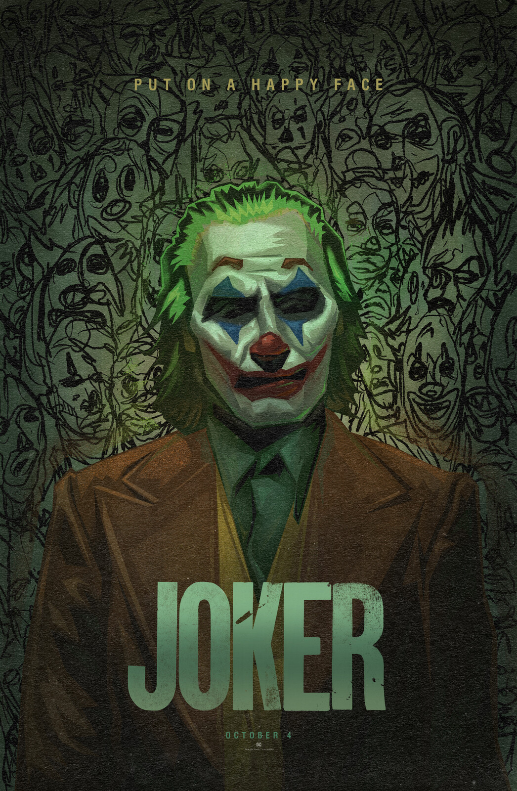 Joker (2019) Creative Invite Art