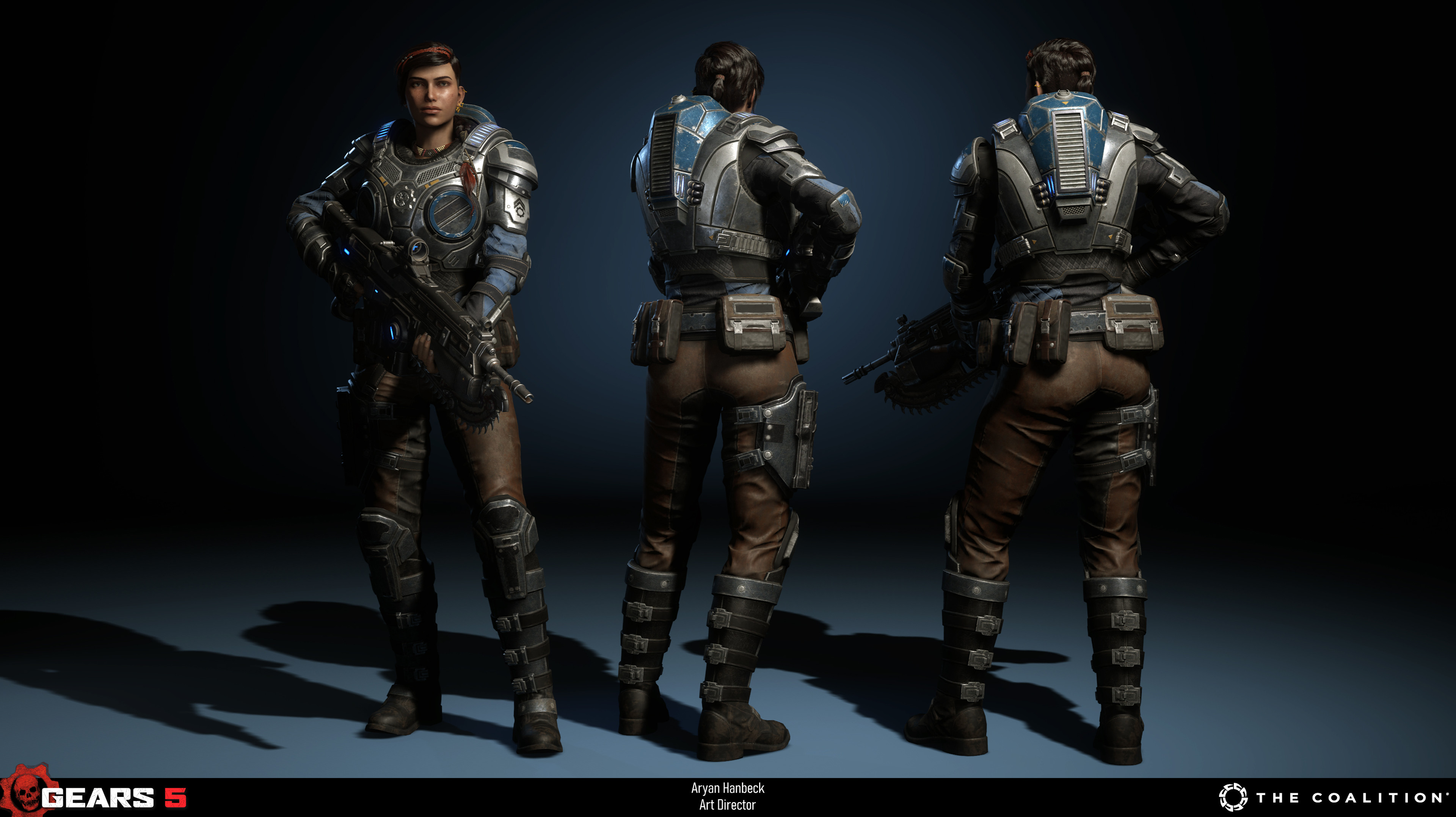 Aryan Hanbeck Gears 5 Kait Character