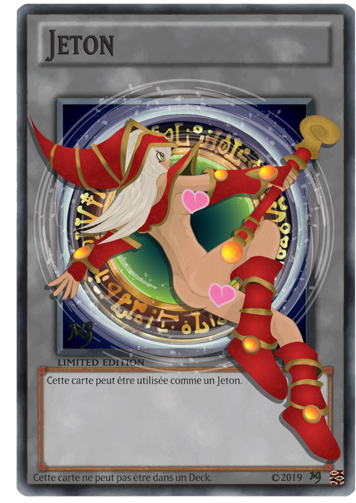Maxime GUILLIEM - Oricas Yu-Gi-Oh! Red Dark Magician Girl and Burstinatrix.