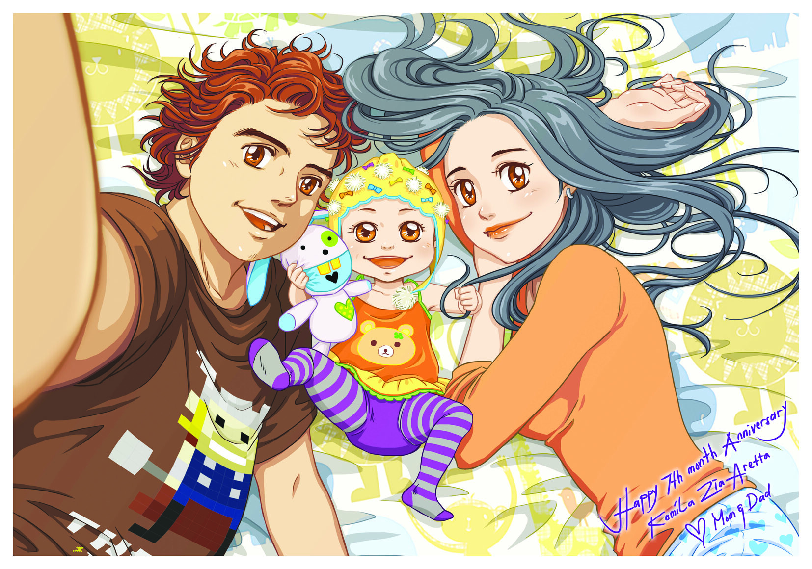 ArtStation - Family Selfie