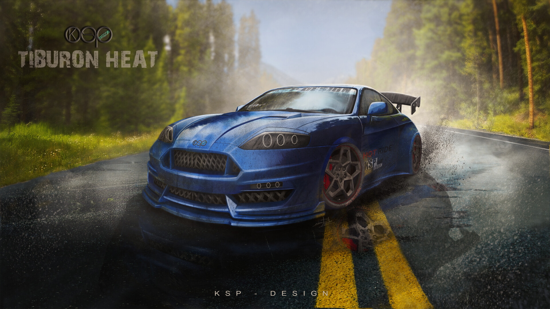 Wallpaper Hyundai Tiburon