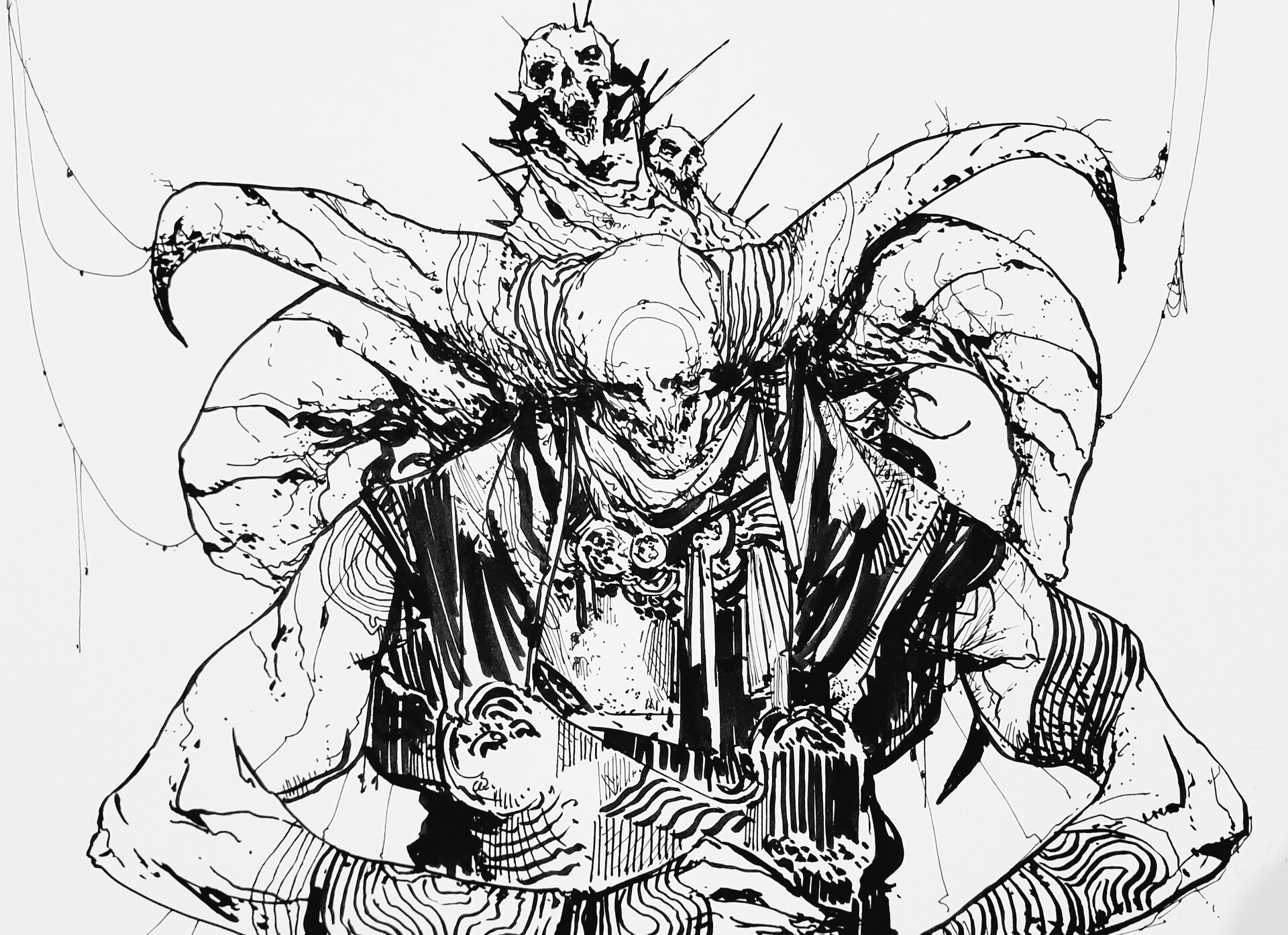 Anthony Jones Something New Sketch Group Drawings