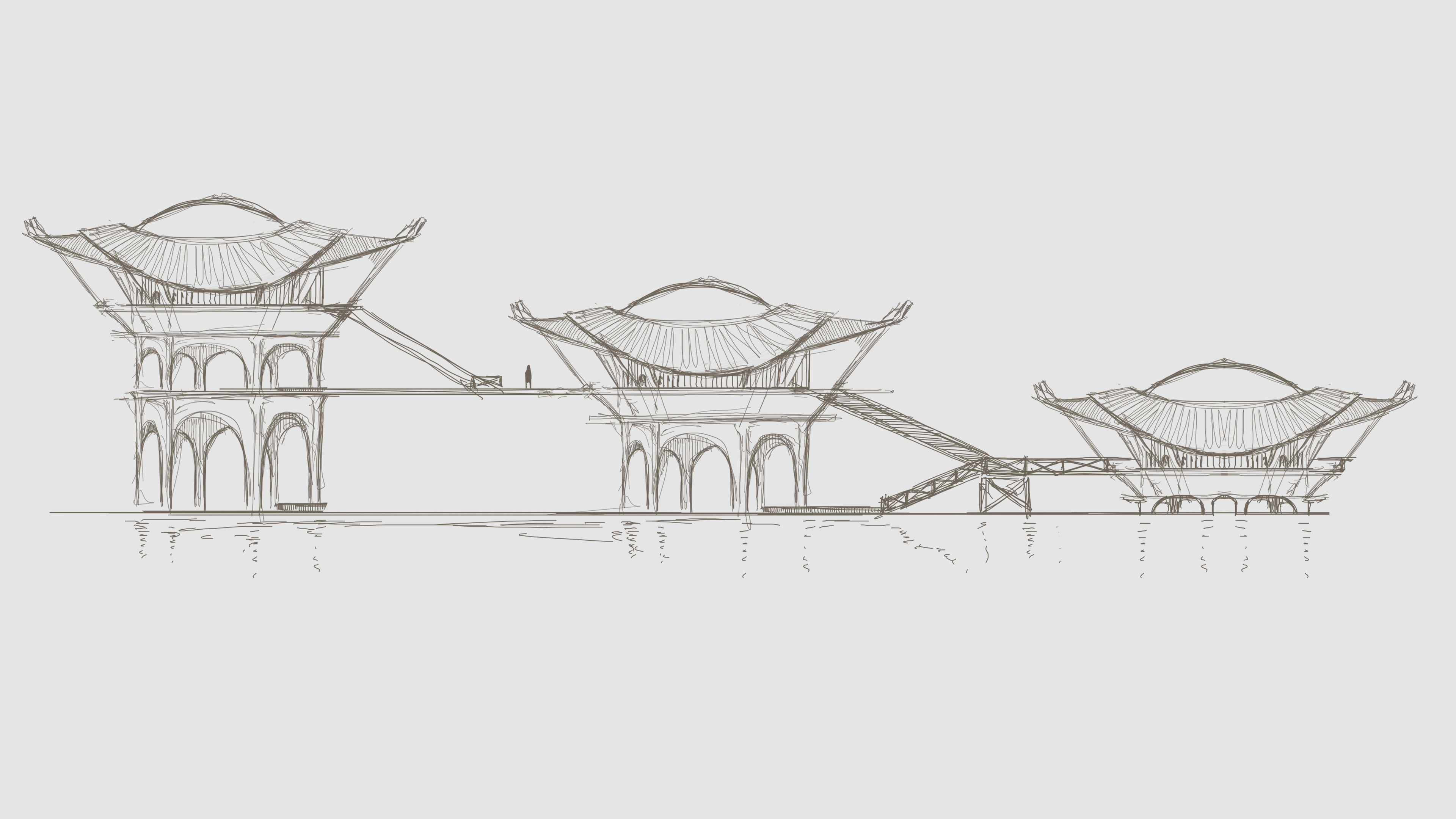 Very early rough sketches