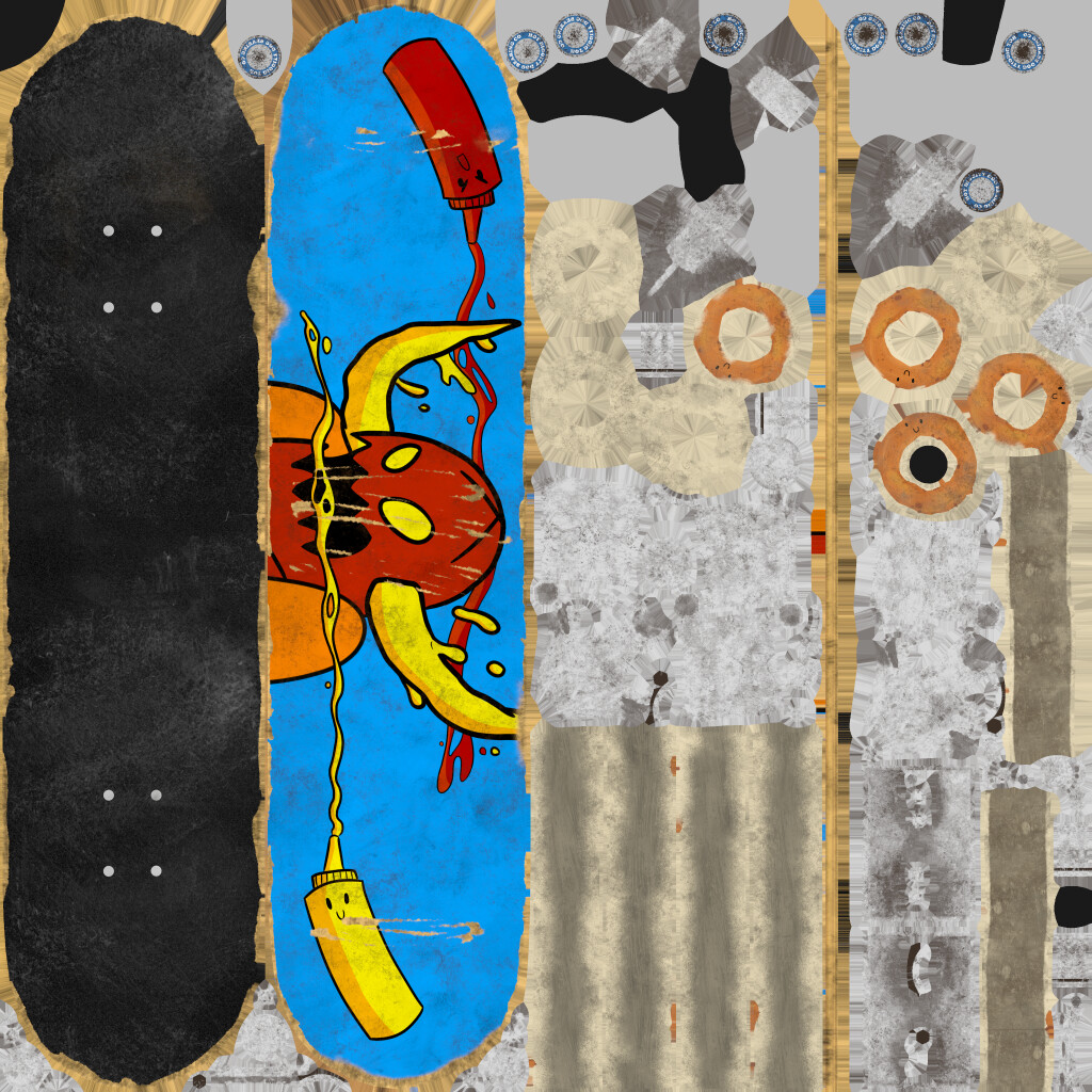 Skateboard Diffuse