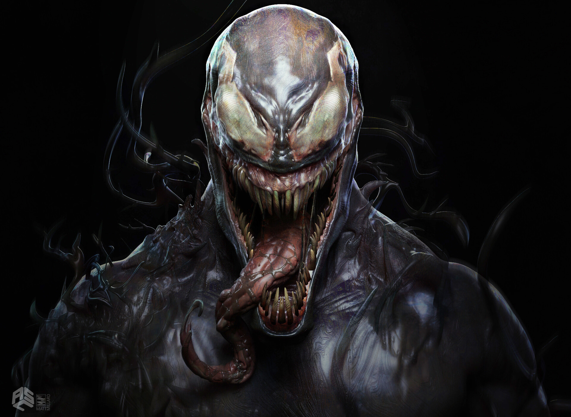 Some newly revealed concept art for Venom shows off some amazing alternate ...