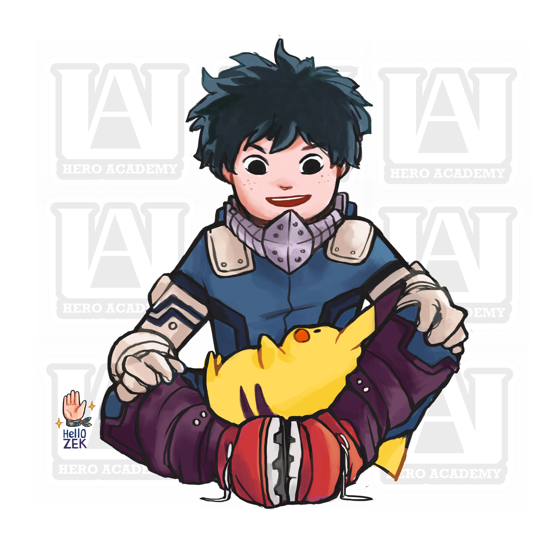X Hellozek X My Hero Academia X Pokemon