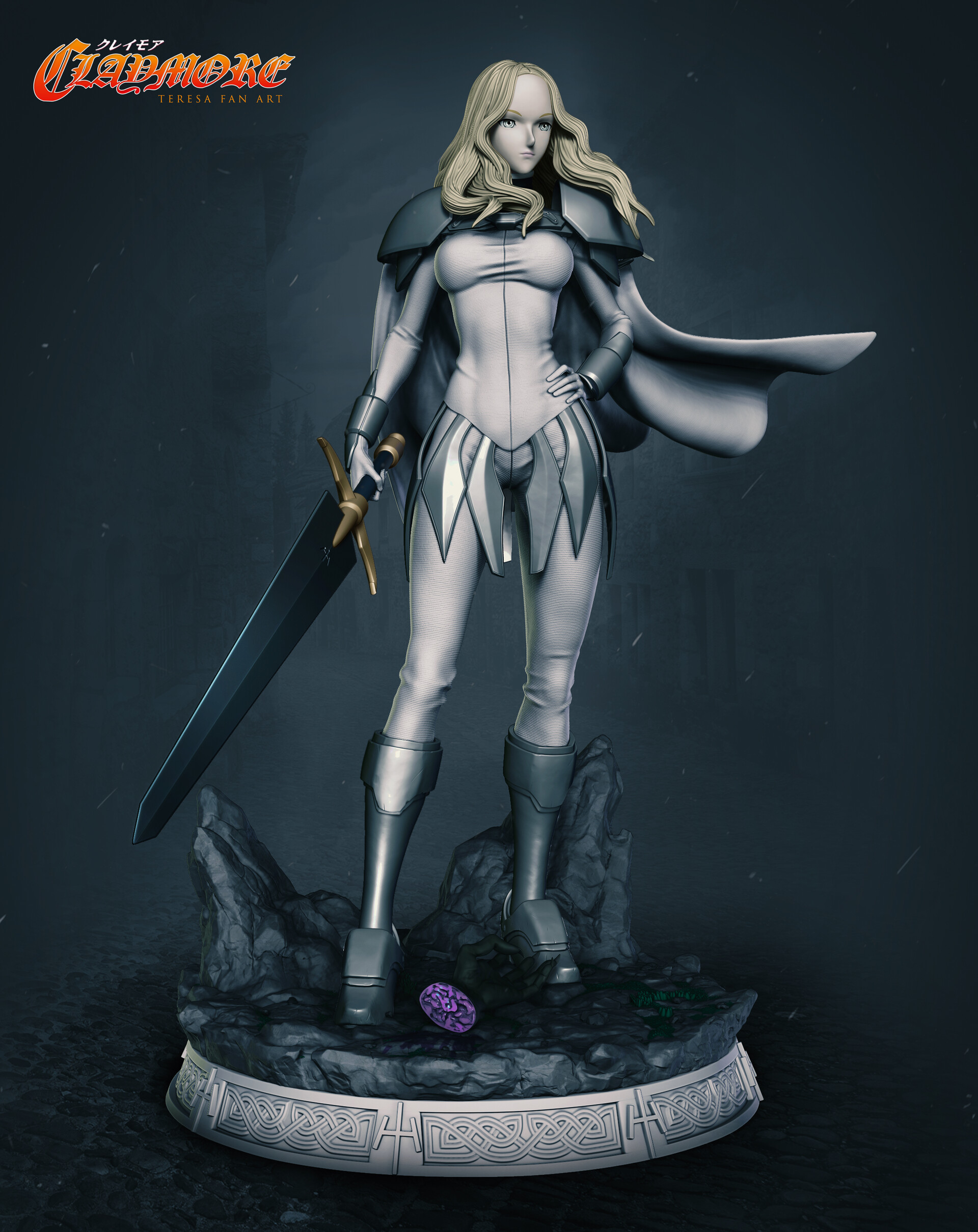 Iago Monteiro Claymore Teresa Fan Art Ψ claymore / клеймор ψ. iago monteiro claymore teresa fan art