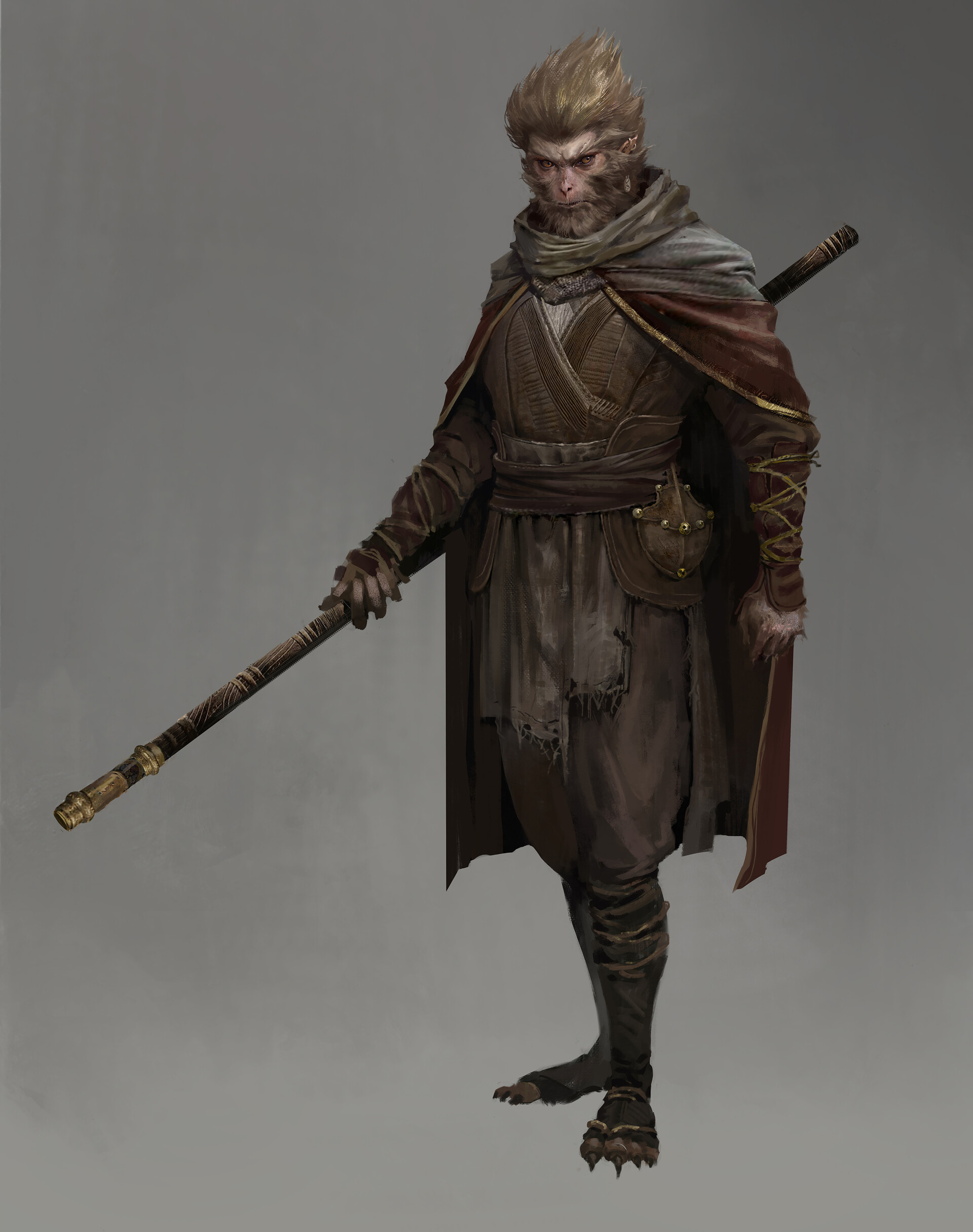 Artstation Monkey King Qiushi Zhang Sun wukong, the monkey king, is a melee agility hero, best known for his slippery nature and his ability to do mischief, deceiving his enemies by turning into trees and other objects. artstation monkey king qiushi zhang