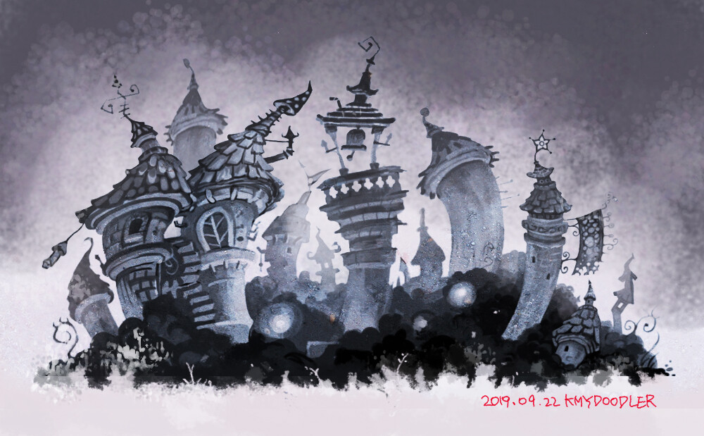 Warped castle