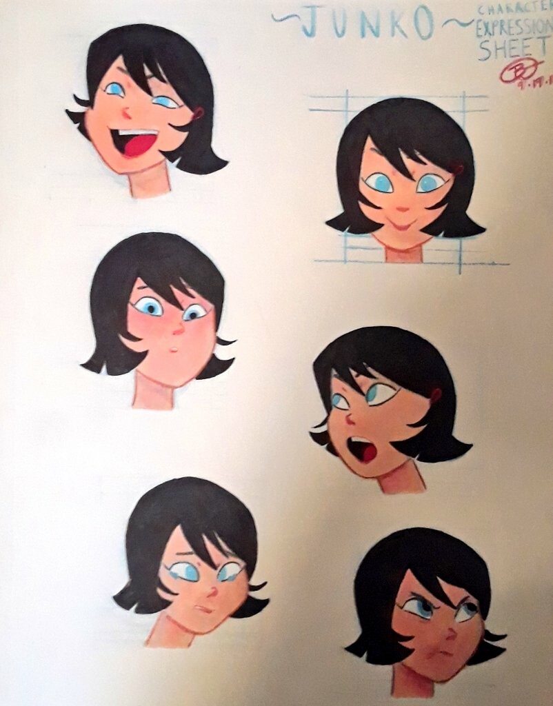 Get Wallpaper Briana Jones Character Expression Sheet Junko Tamashii For iPhone Free