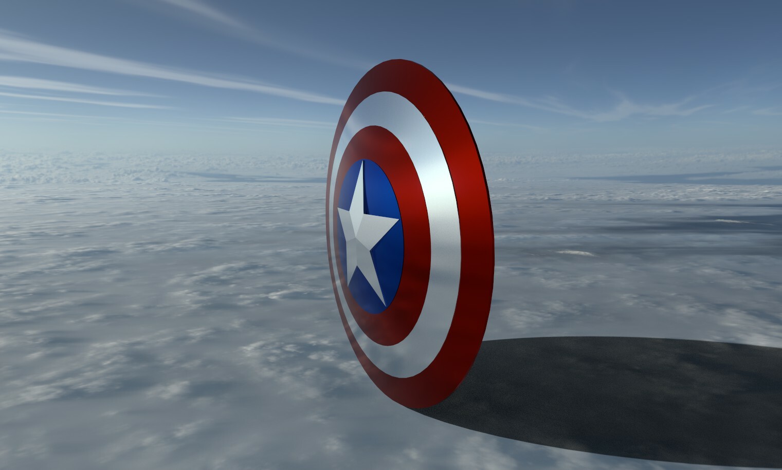 Artstation Captain America Shield Concept 3d Model Jayaraj K