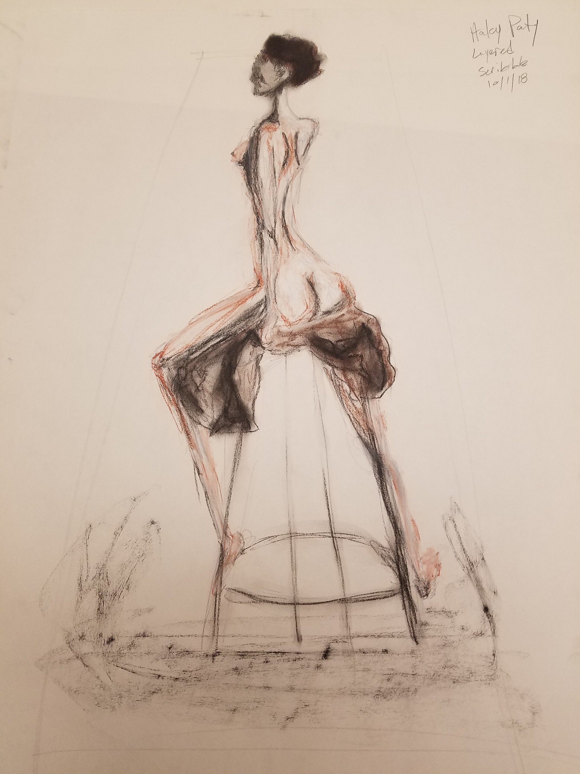 Haley Myotherheart Figure Drawings