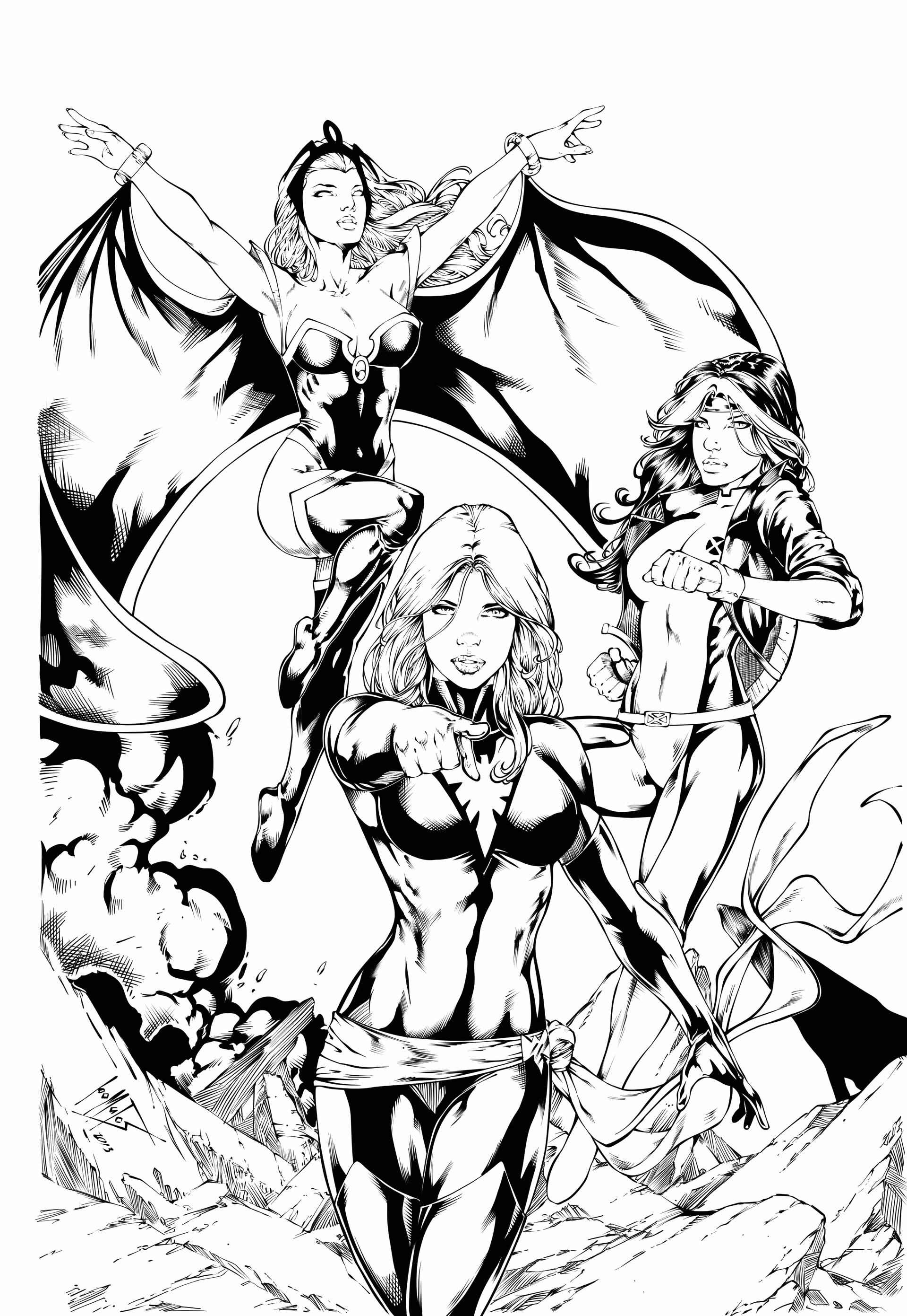 Artstation X Women Leo Matos Gavin Hart