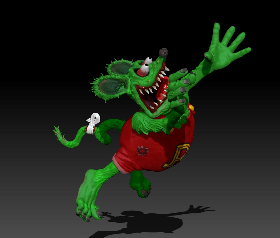 Vroni Mahoni Rat Fink Fanart