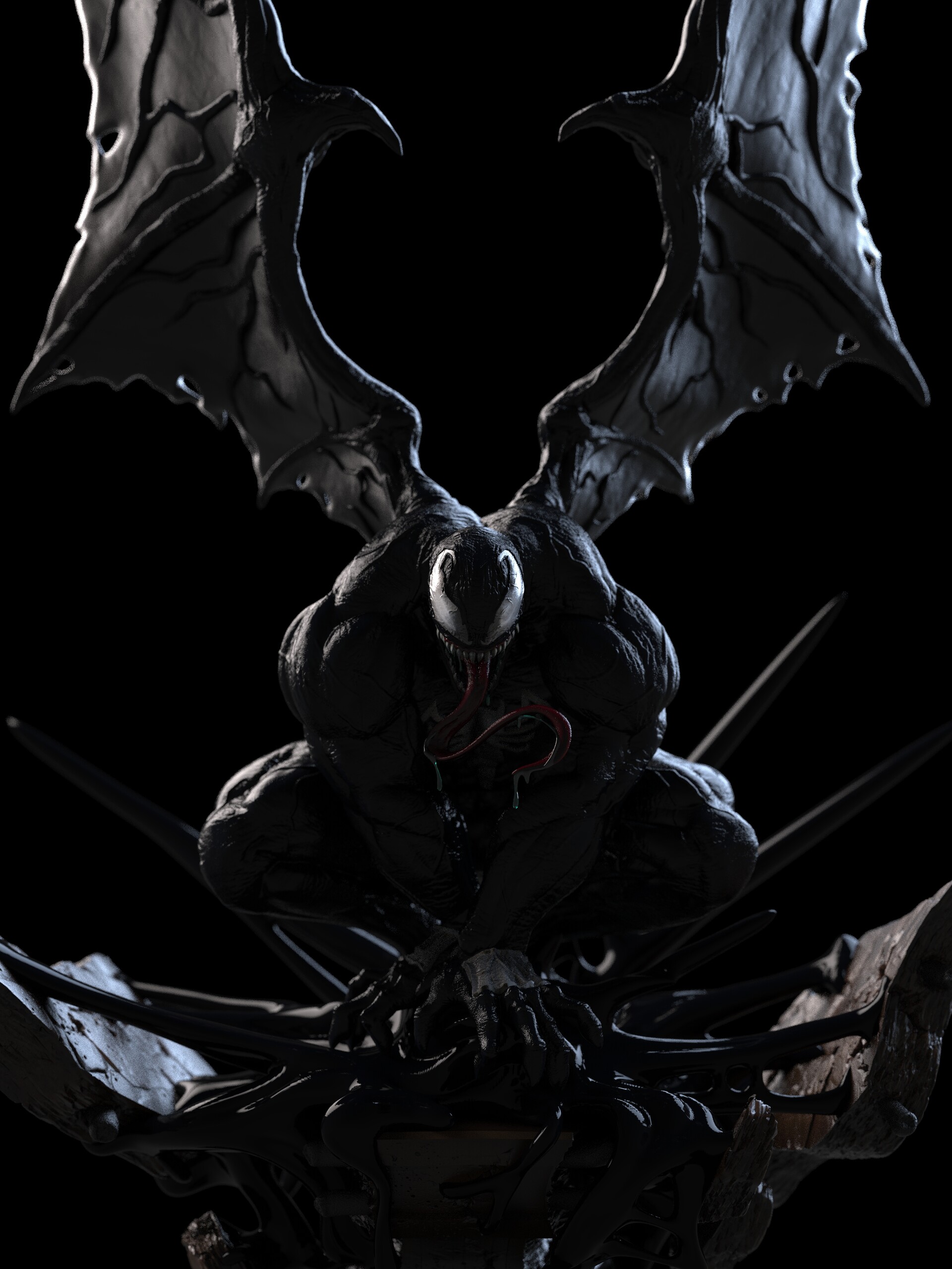 winged venom pop chase