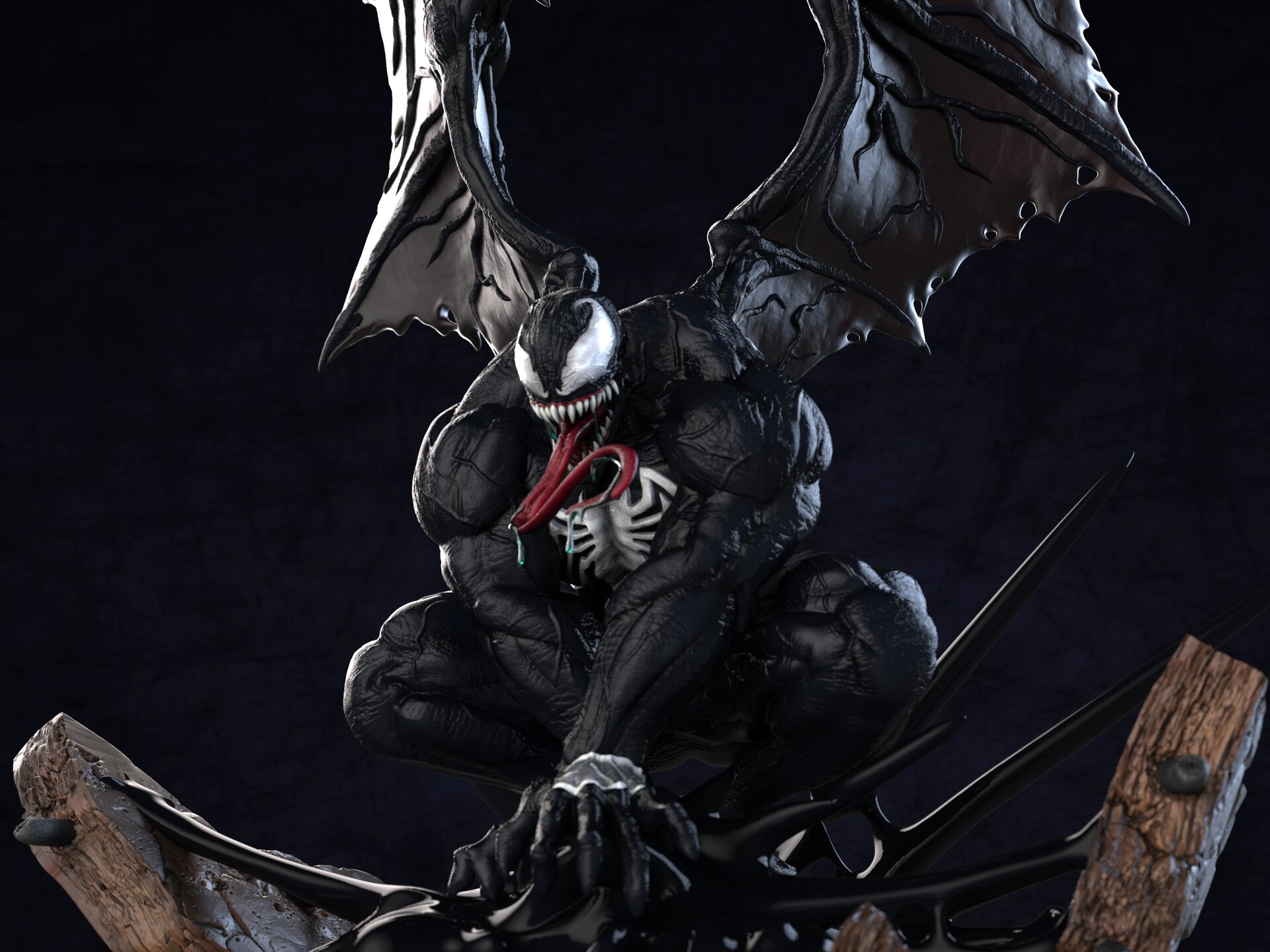 pop in a box winged venom