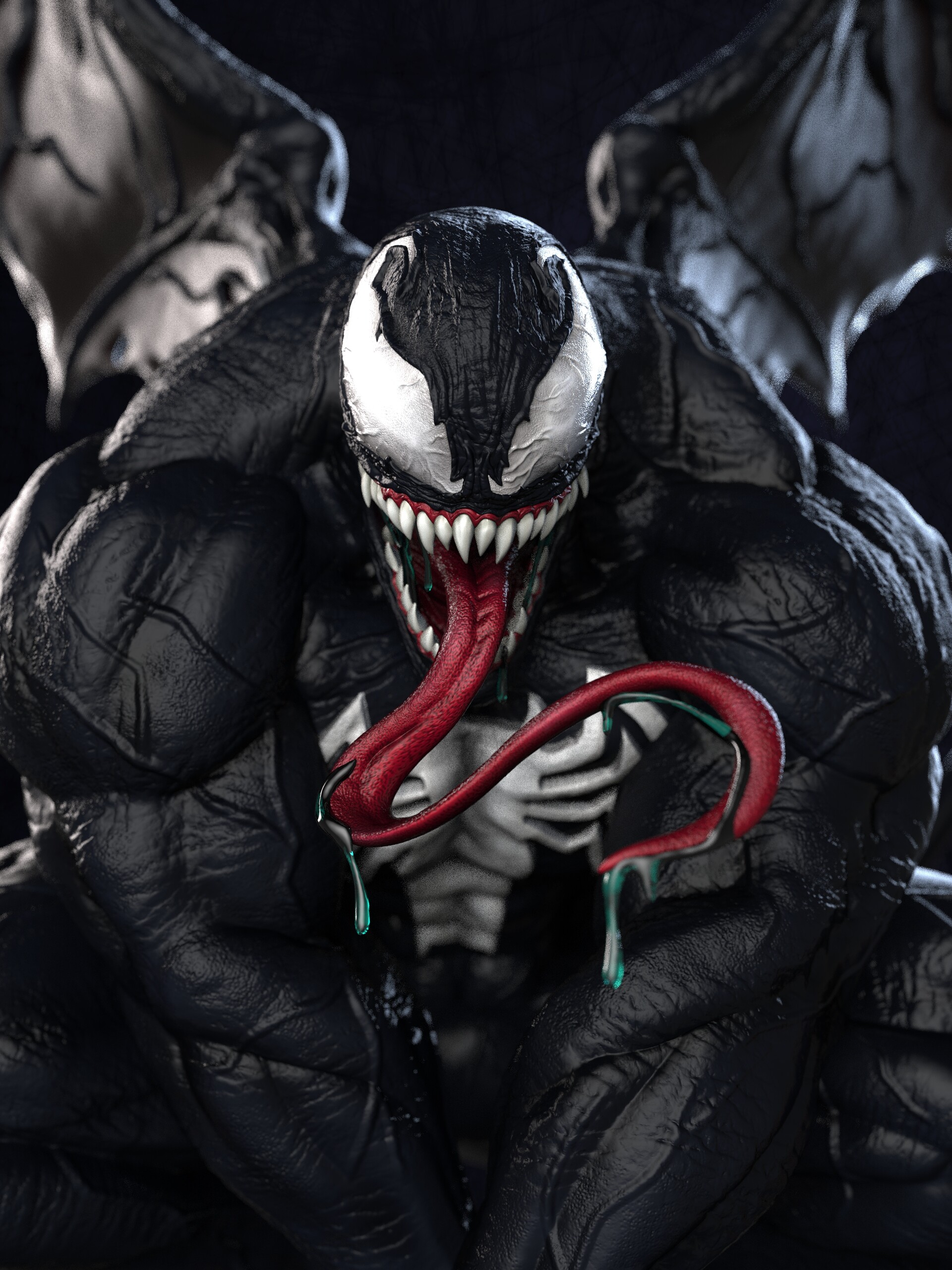 winged venom pop chase