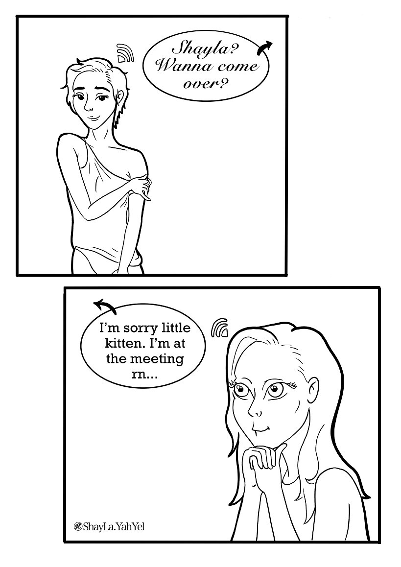 Ivet Hal On My Way Princess Yuri Meme Comic