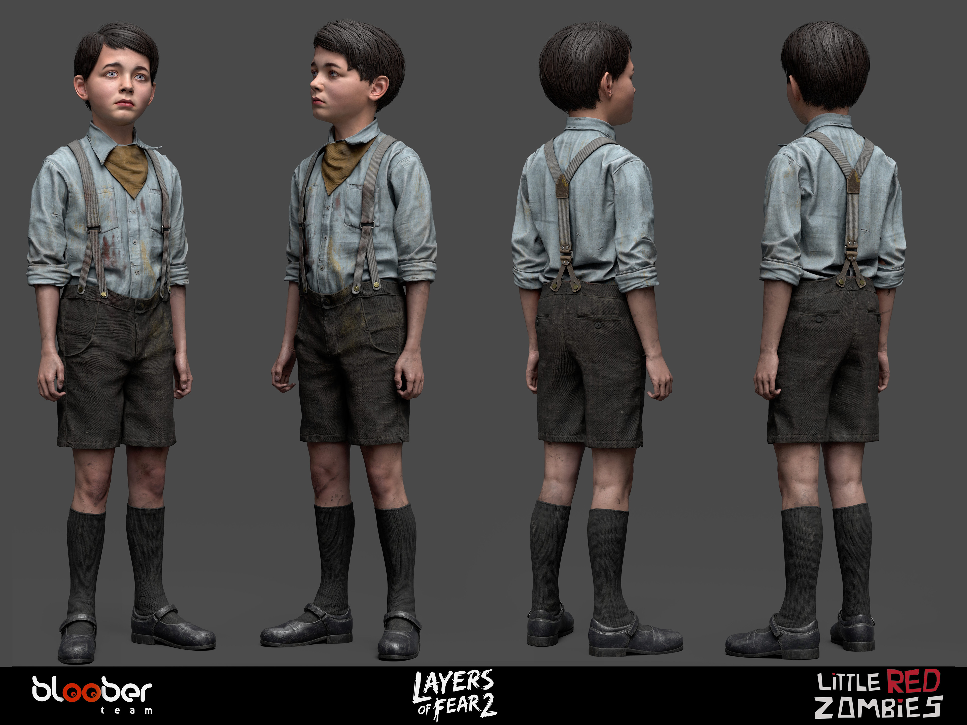 ArtStation - Layers of Fear 2 characters