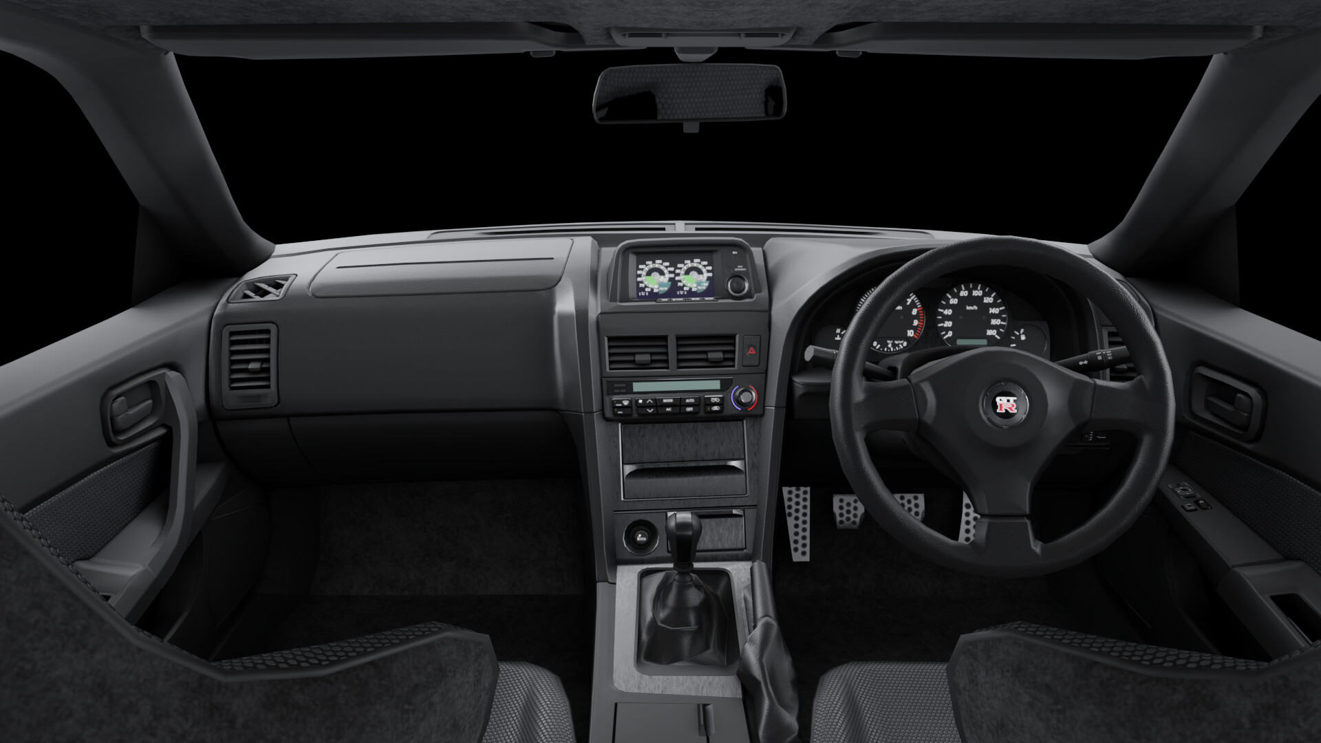 Artstation Nissan R34 Gt R Interior Wojciech Klimas