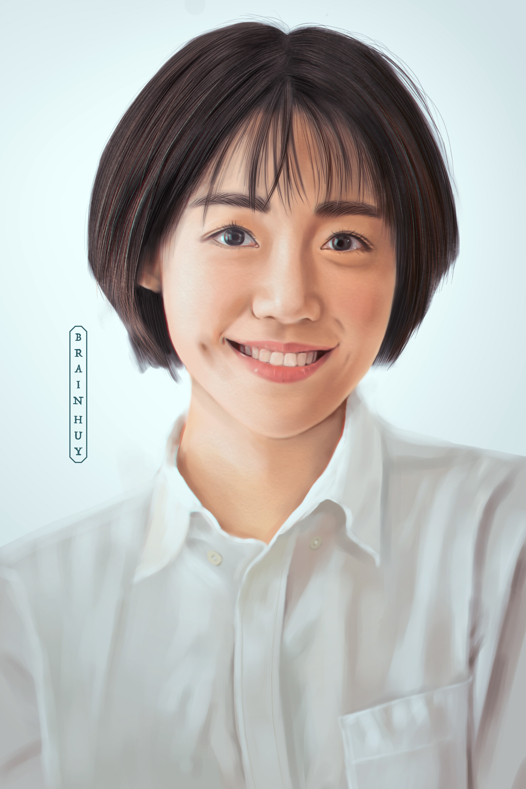 artstation little girl brain huy