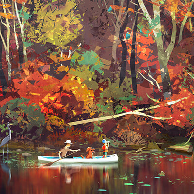 Fall Canoeing